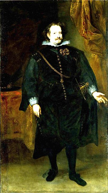 Diego Mexia Felipez de Guzman - par Anthony van Dyck - vers 1634